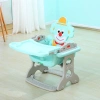 Children's cartoon playground clown slide set details Picture